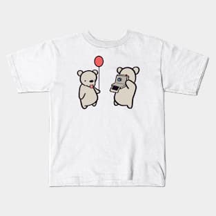 Polar Bear Pictures Kids T-Shirt